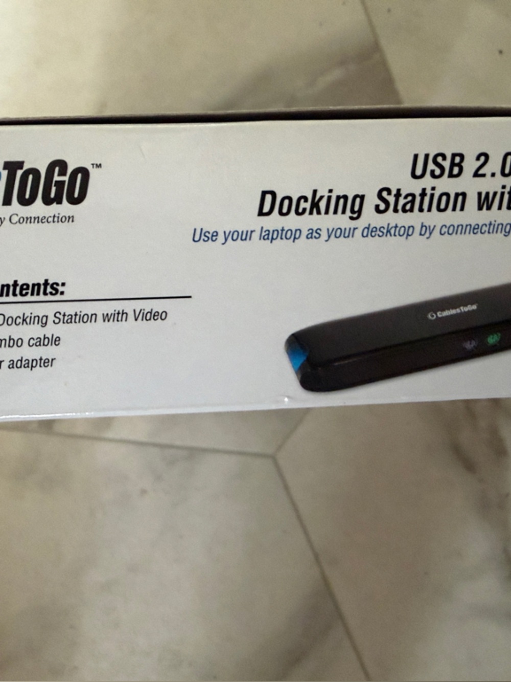 USB 2.0 Black Wi‑Fi Adapter Docking Station - Picture 4 of 7